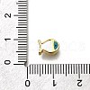 Brass Enamel Beads KK-P295-47G-02-3