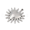 304 Stainless Steel Pendants STAS-D366-01J-P-2