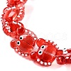 Handmade Lampwork Beads Strands LAMP-L078-010B-3