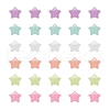 200Pcs Luminous Acrylic Beads TACR-YW0001-24-1