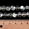 Transparent Glass Beads X-GLAA-B022-8mm-15-4