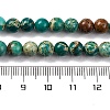 Dyed Natural Regalite/Imperial Jasper/Sea Sediment Jasper Beads Strands G-B124-C02-13-3
