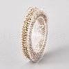 Handmade Glass Seed Beaded Chains CHS-G012-14G-2