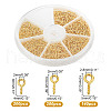 ARRICRAFT 540Pcs 3 Styles Iron Screw Eye Pin Peg Bails IFIN-AR0001-32G-2