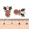 Alloy Enamel Pendants X-ENAM-S121-013B-3