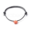 Waxed Polyester Adjustable Cord Bracelets BJEW-JB06543-2
