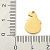 Halloween Theme Ion Plating(IP) 304 Stainless Steel Enamel Charms STAS-M011-03E-3