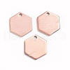 Brass Charms X-KK-E784-01R-2