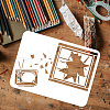 Plastic Drawing Painting Stencils Templates DIY-WH0396-624-3