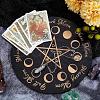 CREATCABIN DIY Star Pattern Pendulum Board Dowsing Divination Making Kit DIY-CN0002-36-4