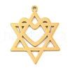 304 Stainless Steel Pendants STAS-Z076-4G-1
