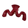 Korean Plaid Velvet Clip PW-WGD4141-09-1