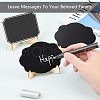 Wood Easel Chalkboard Place Card Holder Blackboards DIY-NB0003-54-5