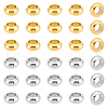 Unicraftale 30Pcs 2 Colors 304 Stainless Steel Beads STAS-UN0054-12-1