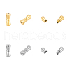 Unicraftale 4Pcs 2 Colors 304 Stainless Steel Screw Clasps STAS-UN0061-27-1