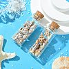 2Pcs Transparent Glass Wishing Bottle Decoration PALLOY-JF03372-2