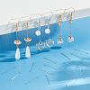   100Pcs 2 Colors Brass Eye Pins KK-PH0010-42-5