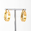 Chic Minimalist Brass Hoop Earrings GO0255-5