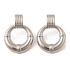 304 Stainless Steel Stud Earrings STAS-Z101-14P-1