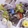 Globleland 50Pcs 2 Styles Plastic Flower Water Tubes AJEW-GL0002-46-6