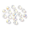 Electroplate Transparent Glass Beads EGLA-P061-06A-AB05-1