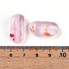 Transparent Acrylic Beads TACR-T028-36C-4
