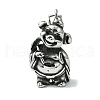 Retro 304 Stainless Steel Pendants STAS-G331-01AS-1