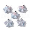 Natural Rainbow Alashan Agate Charms G-G194-02G-1