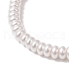 Transparent Spray Painted Glass Beaded Stretch Bracelets for Women BJEW-JB11755-3