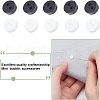 Fingerinspire 800Pcs 2 Colors Multi Colour DIY Handcraft Buttons For Dolls Clothes RESI-FG0001-01-4