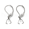 304 Stainless Steel Leverback Earring Findings STAS-P370-03P-1