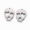 Non-Tarnish 201 Stainless Steel Pendants STAS-F231-065P-2