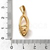 PVD Vacuum Plating 304 Stainless Steel Pendants STAS-B053-30G-3
