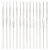 Unicraftale 14Pcs 14 Style Iron Thin Knitting Needles AJEW-UN0001-60-1