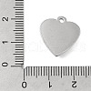 304 Stainless Steel Pendant Cabochon Settings STAS-D192-03P-3
