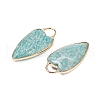 Natural Amazonite Pendants G-G193-02G-08-2