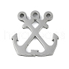 304 Stainless Steel Charms STAS-F310-02P-1
