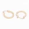 Brass Hoop Earrings EJEW-G268-01LG-2