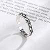 Music Score Brass Cuff Rings for Women FS-WG0670D-01-1