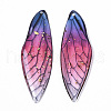 Transparent Epoxy Resin Big Pendants X1-RESI-T046-01E-2