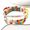 3Pcs 3 Colors Bohemian Style Glass Seed Beads Stretch Bracelets for Women ZT6734-3