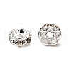 Brass Grade B Rhinestone Spacer Beads RSB032-B01-3