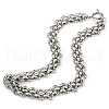 304 Stainless Steel Chain Necklaces NJEW-P298-01B-P-1