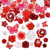 50G Resin Acrylic DIY Accessories Simulation Baroque Style Rose Halo Dyed Mixed Flower DIY Accessories JX581A-1