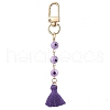 Evil Eye Lampwork Pendant Decorations HJEW-JM02359-04-1