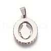 Religion Theme 304 Stainless Steel Pendants STAS-I131-18B-P-2