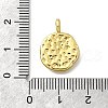 Brass with Enamel Pendants KK-D295-31G-01-3