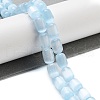 Natural Selenite Beads Strands G-F750-B-04-2