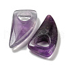 Natural Amethyst Pendants G-M417-03E-2