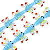 Autumn Theme Handmade Lampwork Beads Strands LAMP-Q031-017B-1